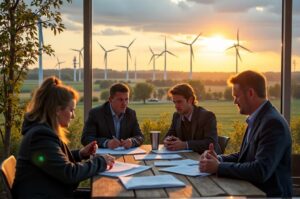 Verschwiegene Erneuerbaren-Studie: Kommunen könnten profitieren | Symbolbild KI-generiert © 2026 EMH AG JS by Flux