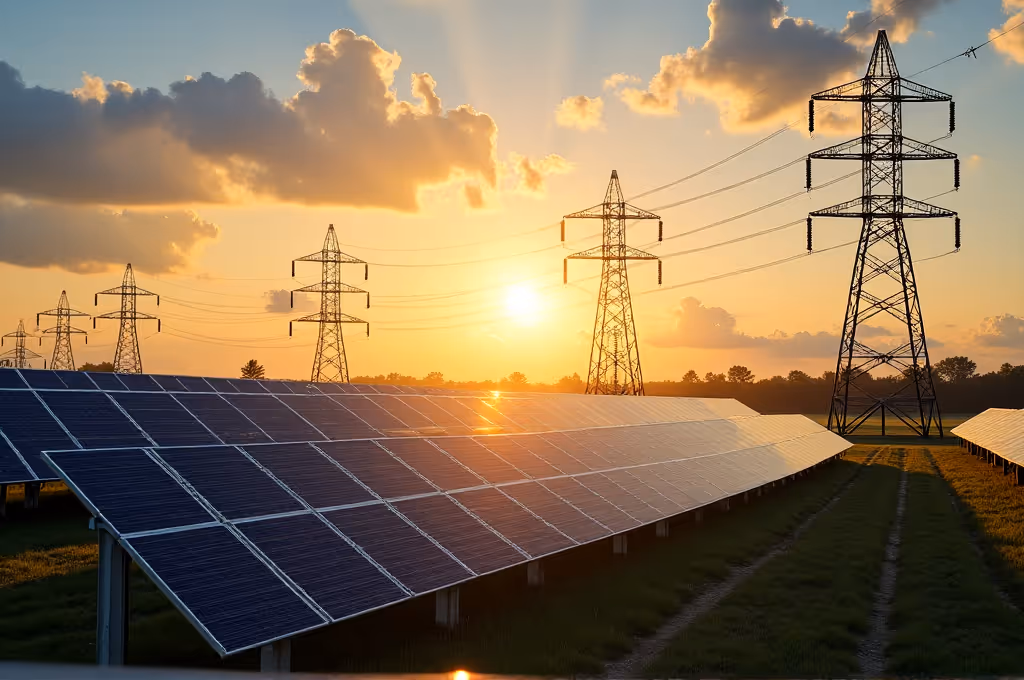 Wenn Solarstrom wertlos wird: Droht Deutschland der Brownout? | Symbolbild KI-generiert © 2026 EMH AG JS by Flux